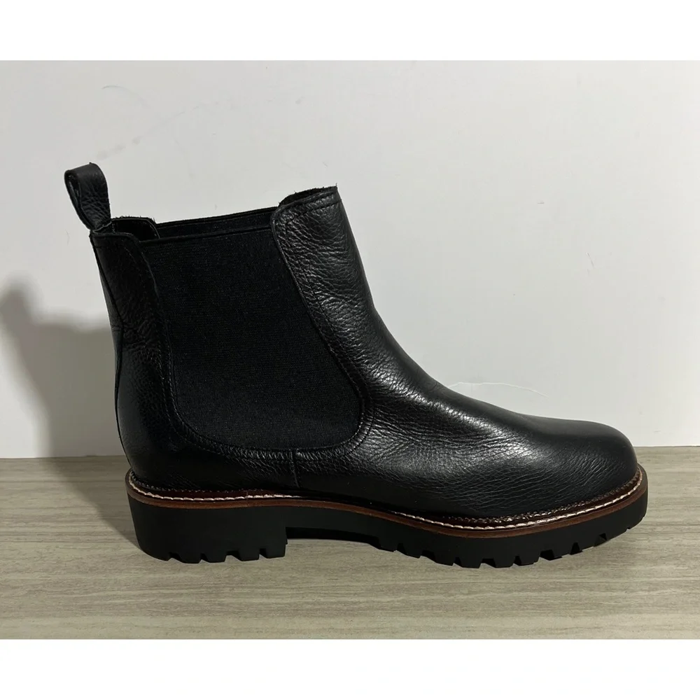 *NEW Caslon Miller chelsea boots black pull on Size 13